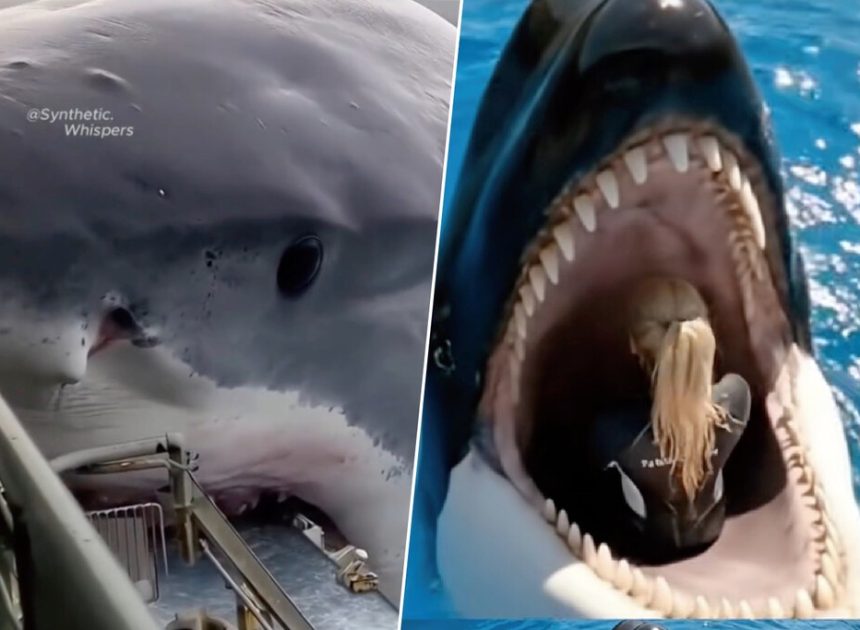 Si no sabes por qué tu Instagram se ha llenado de orcas y tiburones, la respuesta es simple: un vídeo falso hecho con IA